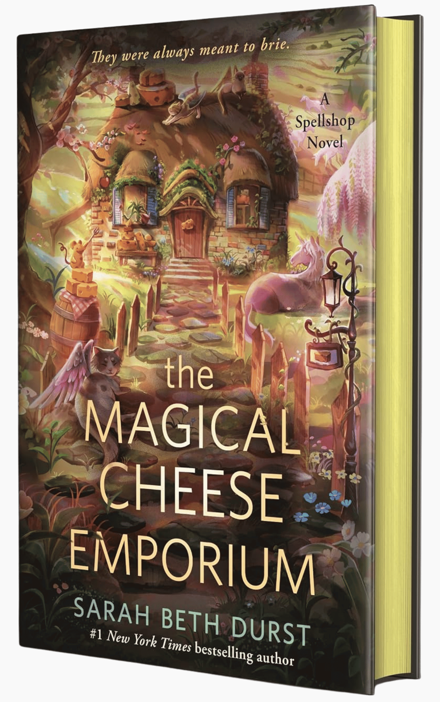 The Magical Cheese Emporium (Spellshop) w/ Sprayed Edges - Preorder